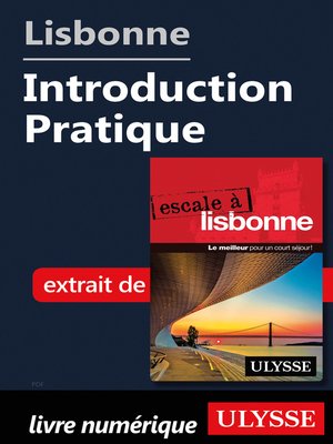 cover image of Lisbonne--Introduction Pratique